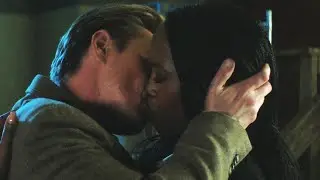 Nancy Drew 2x16 / Kiss Scene &mdash; Ryan and Val (Riley Smith and Rukiya Bernard)