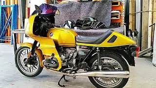 1978 gold BMW R100RS