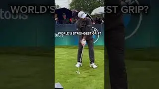 Ryan Fox has a crazy strong grip