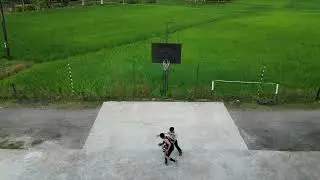 This God given Basketball Court is one of my stress relievers and my theraphy.
