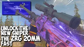 How To Unlock The New ZRG 20MM Sniper For Warzone Fast!