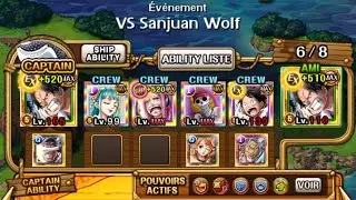 One Piece Treasure Cruise (OPTC) - Arena San Juan Wolf - NO STALL - FAST & EASY - F2P