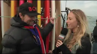Announcer Shannon Reporting Commentator Reel from Televised Surfing Championships