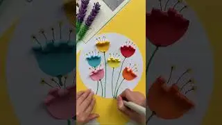 Beautiful Flower in Sadi craft