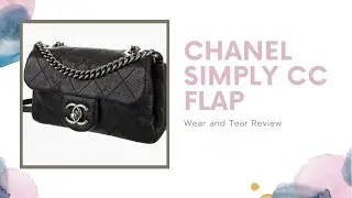 Chanel Simply CC Flap Quilted Caviar Medium (2022)