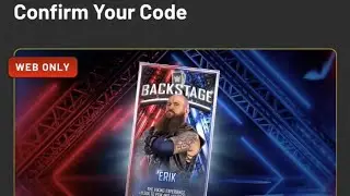 БЕСПЛАТНЫЙ КОД! За кулисами Royal Rumble 26 Эрик! Новый боевой пропуск завтра! #wwesupercard #wwe