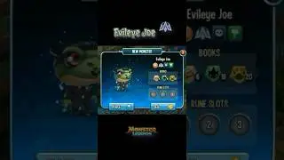 Hatching EVILEYE JOE &bull; Alpine Era - Free PVP Monster (Monster Legends) #Shorts