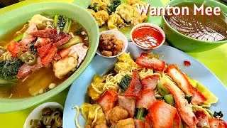 Timeless Taste, Flavors That Tell a Story: Dunman Road Char Siew Wanton Mee | SINGAPORE HAWKER FOOD