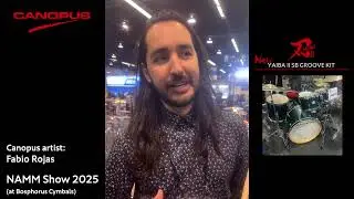[CANOPUS / カノウプス] Fabio Rojas(CANOPUS YAIBA II GROOVE KIT)