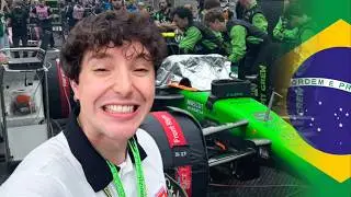 ENTREI NA PISTA ANTES DA CORRIDA!