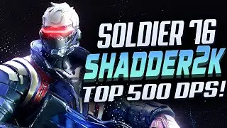 SHADDER2K SOLDIER 76 - 38 ELIMS! [ OVERWATCH SEASON 24 TOP 500 ]