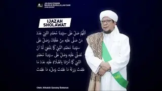 IJAZAH SHOLAWAT DARI ALHABIB QURAISY BAHARUN 1441 H