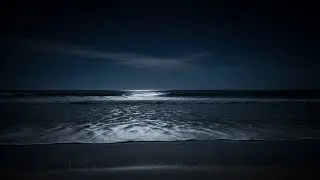 Can&rsquo;t Fall Back Asleep? 🌊 Night Ocean Waves for Deep Night Sleep (LIVE)