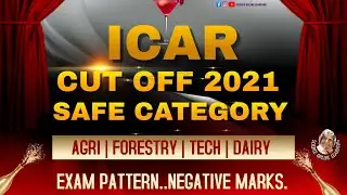 Icar cut off marks 2021 | Icar cut off for bsc agriculture | Icar cutoff for tnau | tnau 2021