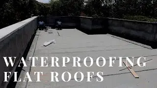 Waterproofing Flat Roofs using APP Modified Bitumen Membrane in Karen, Nairobi County, Kenya