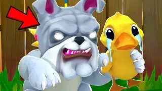 The Dog EATS The Ducklings - I Am Cat VR