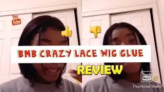 ⁉️ WORTH IT OR NOT ⁉️ BMB CRAZY LACE WIG GLUE Review & BABY HAIR TUTORIAL | GORGEOUS MA