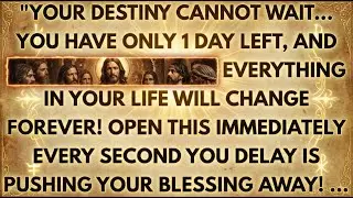 Your destiny cannot wait&hellip; you have only 1 day left, and everything in your...