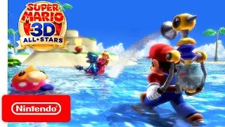 Super Mario 3D All-Stars GAMEPLAY Super Mario Sunshine Opening Cutscene (Switch) スーパーマリオブラザーズ35