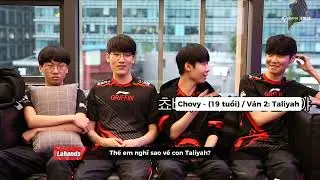 [Vietsub] SKT vs Griffin!! Tuyển thủ top dự bị Doran đ&atilde; n&oacute;i g&igrave; trong booth vậy?? 