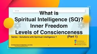 What is spiritual Intelligence? | Conscience-ness | inner Freedom  |Part 1|  with Maratib Ali Shad