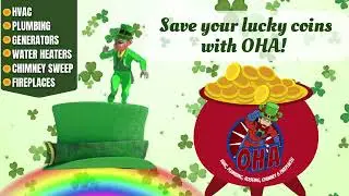 🍀 Happy St. Patrick's Day! 🍀#hvac #OHA #fredericksburgva #plumbing  #saintpatricksday