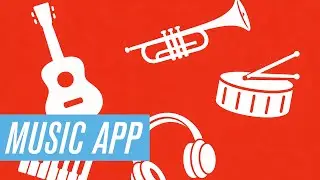 Music App - Welcome / Getting Started