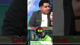 bobzy😂. #virendarsehwag #babarazam #indiancricketteam #pakistancricketteam  Credit-@cricbuzz