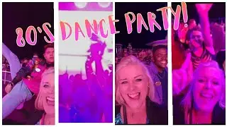 Night #2, 80's Party at Spice H2O, NCL Escape with assistant Cruise Director Gary