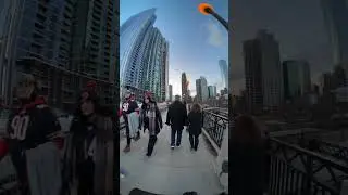 TrashyV12BMW Skates Chicago Bears Game!!! #chicago #dabears #live
