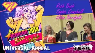Jem Holograms Singer Ellen Bernfeld Comic Artist Sophie Campbell Toy Designer Ruth Bush JemCon 2019