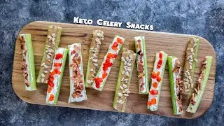 Easy Keto Celery Recipes for After School Snacks!