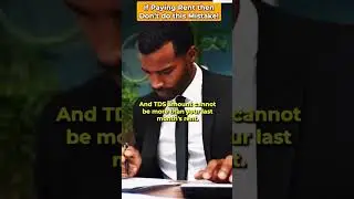 Rent Payer don't mistakes... #itrfileonline #incometaxreturn #incometaxefiling #shortvideo #short