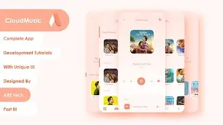 #3CloudMusic App development tutorial Part 3 in Kodular | Beautiful Music player app Like SoundCloud