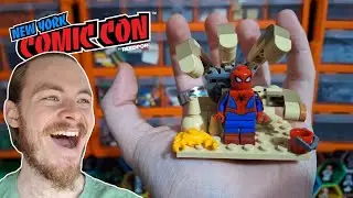 Я собрал отмененный набор LEGO Spiderman New York Comic Con