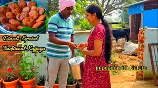 Kajjaya - Made Traditionally || Village Life in peace with nature || South Indian Style food