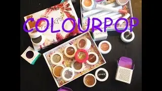 ColourPop Haul &ndash; Summer 2015 Collection, Rumor Has It and Birthday Girl!