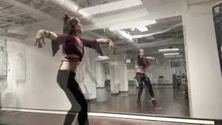 Heels practice - tribal fusion, belly dance style
