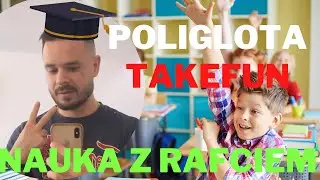 POLIGLOTA TAKEFUN | NAUKA JĘZYK&Oacute;W Z RAFCIEM PAFCIEM | LIVE TAKEFUN