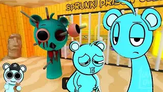 SKY SPRUNKI vs HORROR SKY SPRUNKI FAMILY PRISON RUN FULL GAMEPLAY - ROBLOX