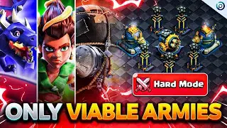 ALL META Strategies in HARDMODE Clash of Clans | Best Armies to Use in HardMode Esport COC