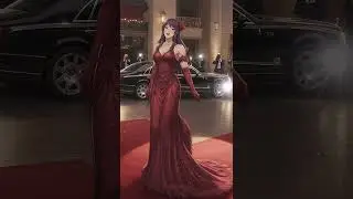 &ldquo;She Broke the Red Carpet! ✨ Stunning Animated Diva Entrance 💃🔥&rdquo; #shorts #anime #xyanime