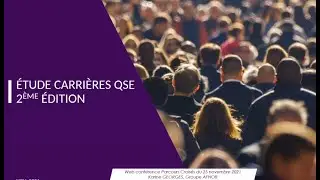 Webinaire : rendu d'étude 