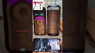 Я сравнил Sony XV800 и LG Xboom XL7 в прямом эфире, и Sony победила!