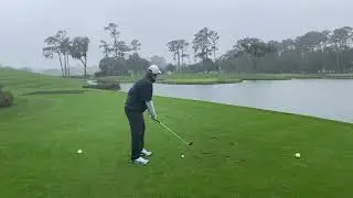 Tommy Brassell Makes Par on 17 at TPC Sawgrass Stadium Course