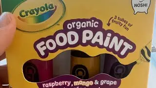Make breakfast fun!? Crayola Food Paint Review