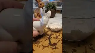 переделка зайца акрилом с песком  DIY - DEUTSCHLAND