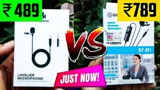 Mano AU-400 vs BOYA BY-M1. Which mic is best for YouTube. Best mic for youtube.