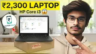 HP Laptop ₹2,300 🤯 (4GB/320 GB) Grade - D Unboxing  #unboxing #cashifysupersale