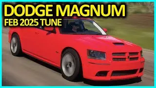 Forza Horizon 5 | Dodge Magnum SRT | Feb 2025 EPIC RACE TUNE UPDATE!